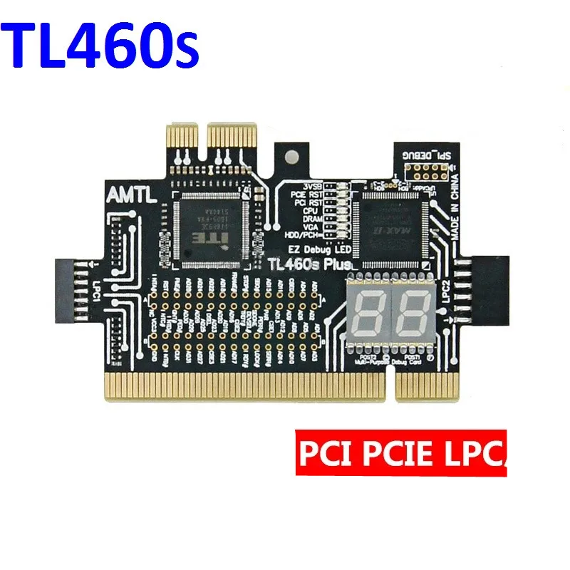Универсальный ноутбук ПК PCI PCI-E Mini LPC диагностический тестовый анализатор