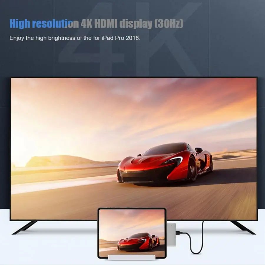 Usb-хаб WC7366 4-в-1 USB-C к HDMI+ 3,5+ USB+ PD концентратор Тип-C док-станция для Мышь/клавиатура