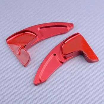 

Aluminum Alloy Steering Wheel Shift Paddle Trim Cover Red Fit for Jeep Grand Cherokee 2014-2020