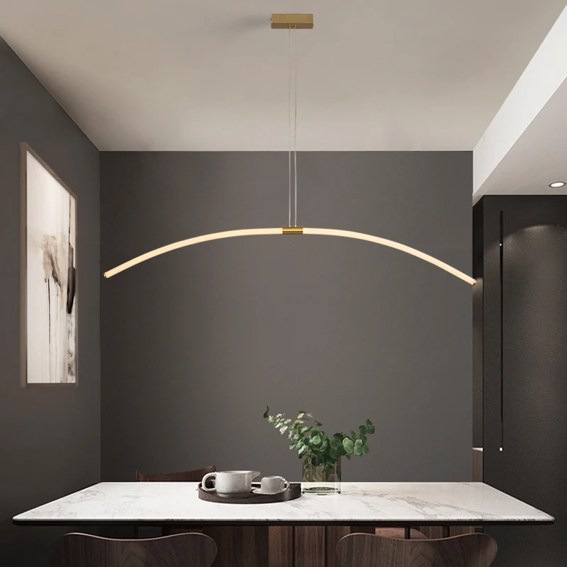 

FANPINFANDO Gold Modern Led Chandelier Lighting For Living Room Bedroom Study Hanging Lamp Restaurant Kitchen Chandeliers