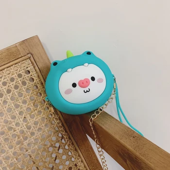 

Q UNCLE Fashion Girls Mini Purse Cartoon Big Eye Kawaii Wallet Beautiful Funny Silica Gel Zipper Kids Pouch Women Crossbody Bags