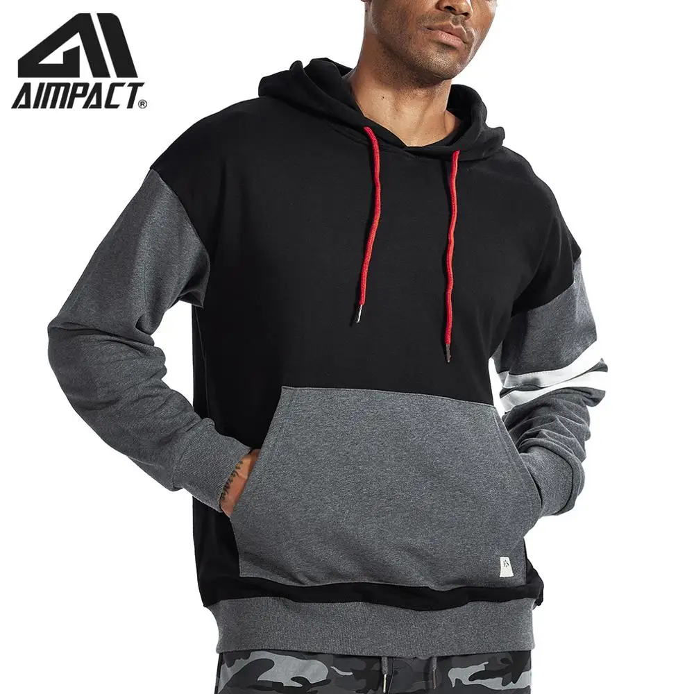 

AIMPACT Fashion Casual Hoodies for Men Cotton Sport Leisure Sweatshirts Ins Pop Streetwear Hippie Hoody Coats AM4203
