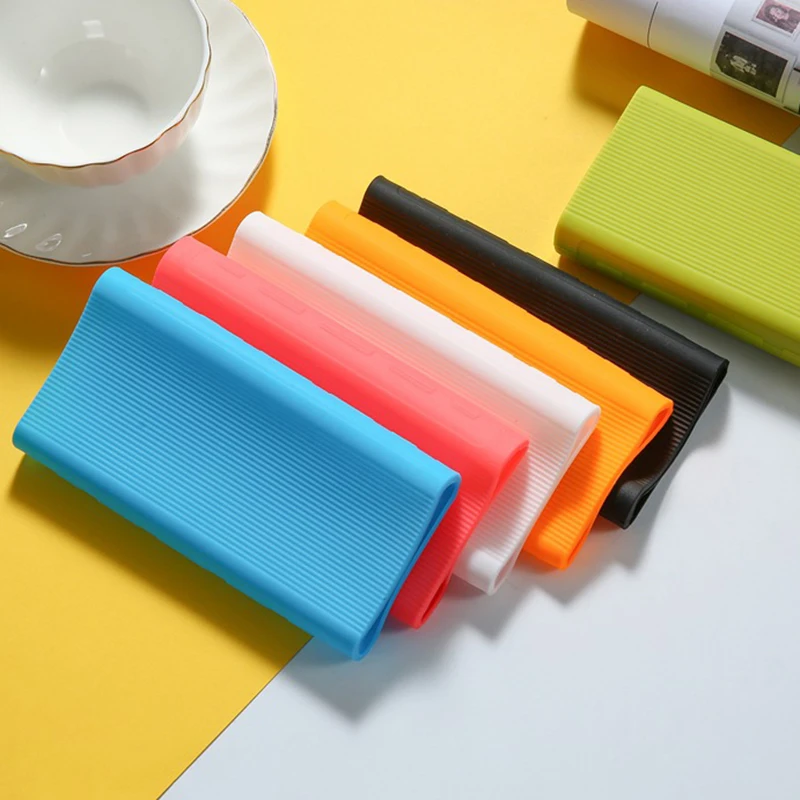 Новый силиконовый чехол для Xiaomi Power Bank 3 поколения 20000 мАч резиновый PLM07ZM |