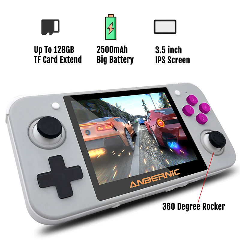 Консоль игровая РГ 3 5 350 дюйма 16 Гб памяти 64 бит|Портативные игровые консоли| |