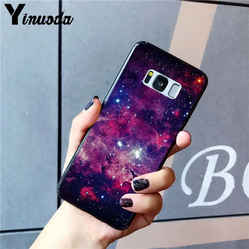 Yinuoda space для galaxy universe Star Dark чехол для телефона чехол для samsung galaxy S9 S10 Plus S10E S6 S7 S8 S9 S9Plus S5 M10 - Цвет: A15