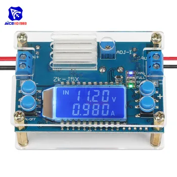 

CC CV DC 6.5-36V to 1.2-32V 5A 75W Step Down Buck Converter Power Supply Module Voltage Regulator Transformer with Case Heatsink