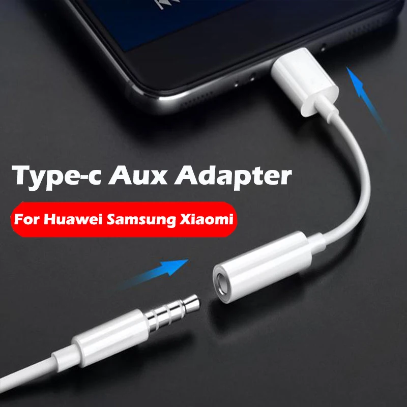 Адаптер типа с на 3 5 мм Aux для Huawei P30 P20 Mate 20 30 pro lite Adaptateur Ecouteur Adaptador tipo c Przejsciowka typ