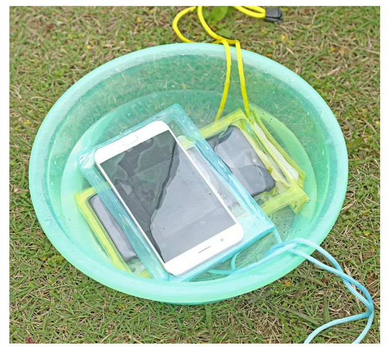 Сильный 3 Слои запечатывания сумки для плавания Водонепроницаемый смарт-чехол для телефона Сумки для дайвинга для IPhone Карманный чехол для samsung Xiaomi htc