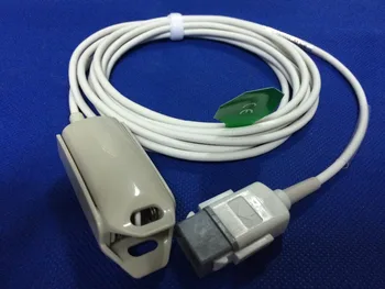 

Nice Quality Compatible GE Ohmeda TruSat 9 Pin Reusable Adult finger SpO2 Sensor