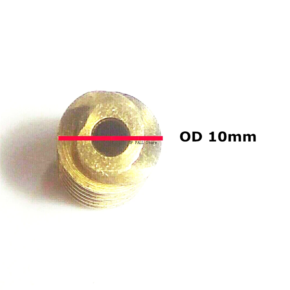 10mm Copper Worm Gear 3.17MM DIY Motor Spindle Reduction Parts