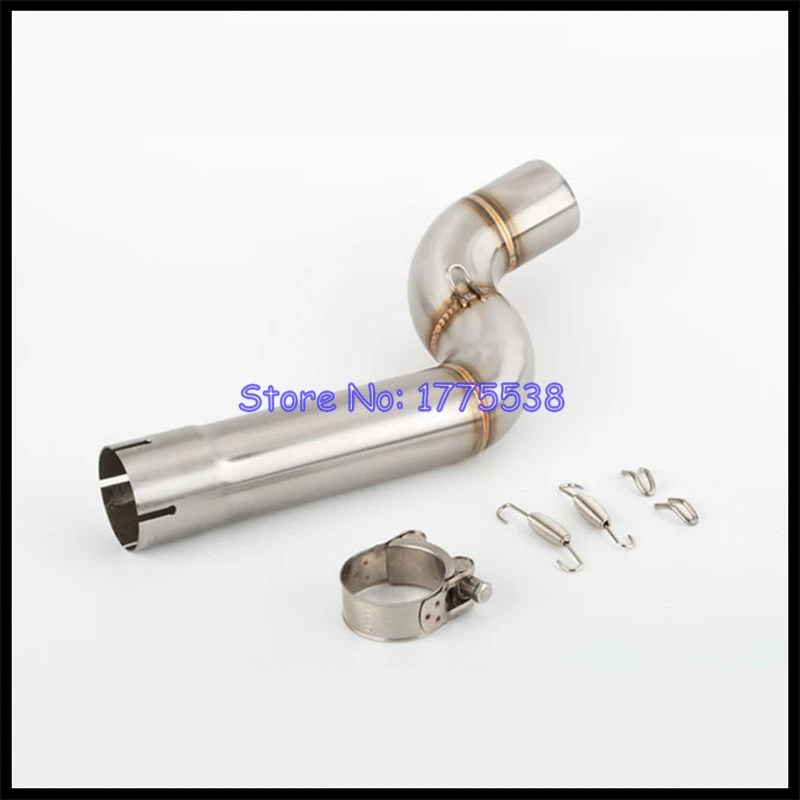 ID:51.5mm Motorcycle Exhaust Middle Link Pipe Connect Tube Clamp for BMW F900R F900XR 2020-2023 Escape Moto Fit for 51mm Exhaust - Image 6
