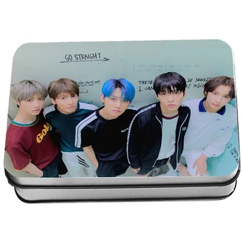 

New 40Pcs/set KPOP TXT TOMORROW X TOGETHER Boys Team Album CROWN Photo Card PVC Cards Self Made LOMO Card Photocard