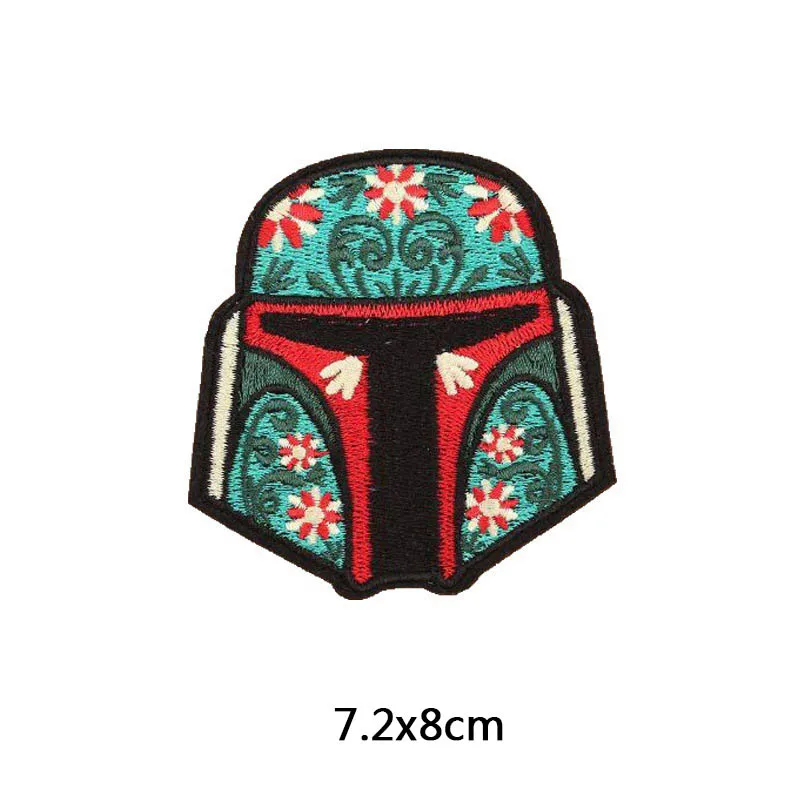 PE2393CT Звездные войны, нашивка, железная наклейка, ткань, Parches Ropa Termoadhesivos, модная, крутая, ПРИШИТАЯ, аппликация, отверстие, ручная работа, полосы на джинсах - Цвет: PE2393CT
