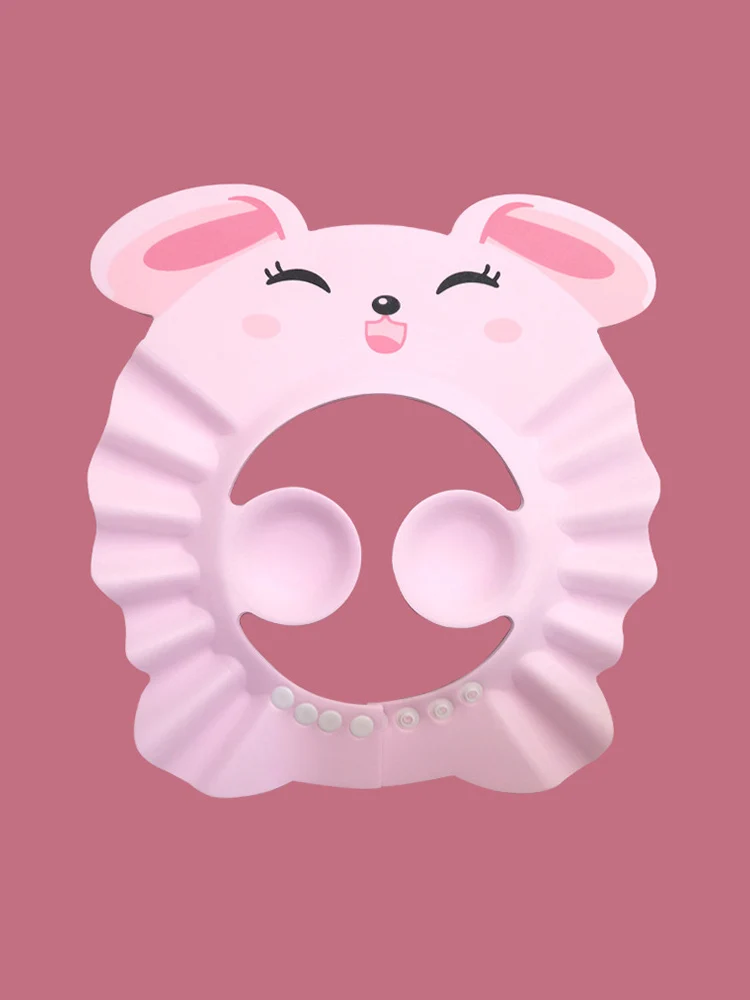 Hair Wash Hat Shampoo Shower Cap Hair Wash Shield Girl boy Safe Shampoo Shower Bathing Bath Protect Soft Cap Hat For Baby Wash Hair Shield Children Bathing Shower Cap Hat Kids