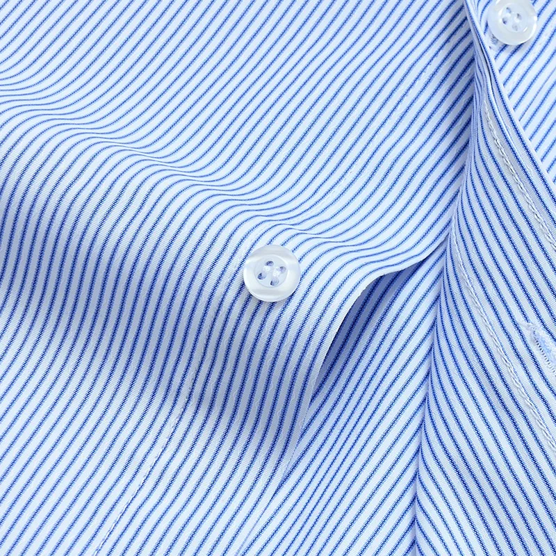 Плюс размер Dudalina клетчатая полосатая блузка с вышивкой рубашка в клетку в полоску с длинными рукавами приталенная рубашка Мужская одежда Мужская