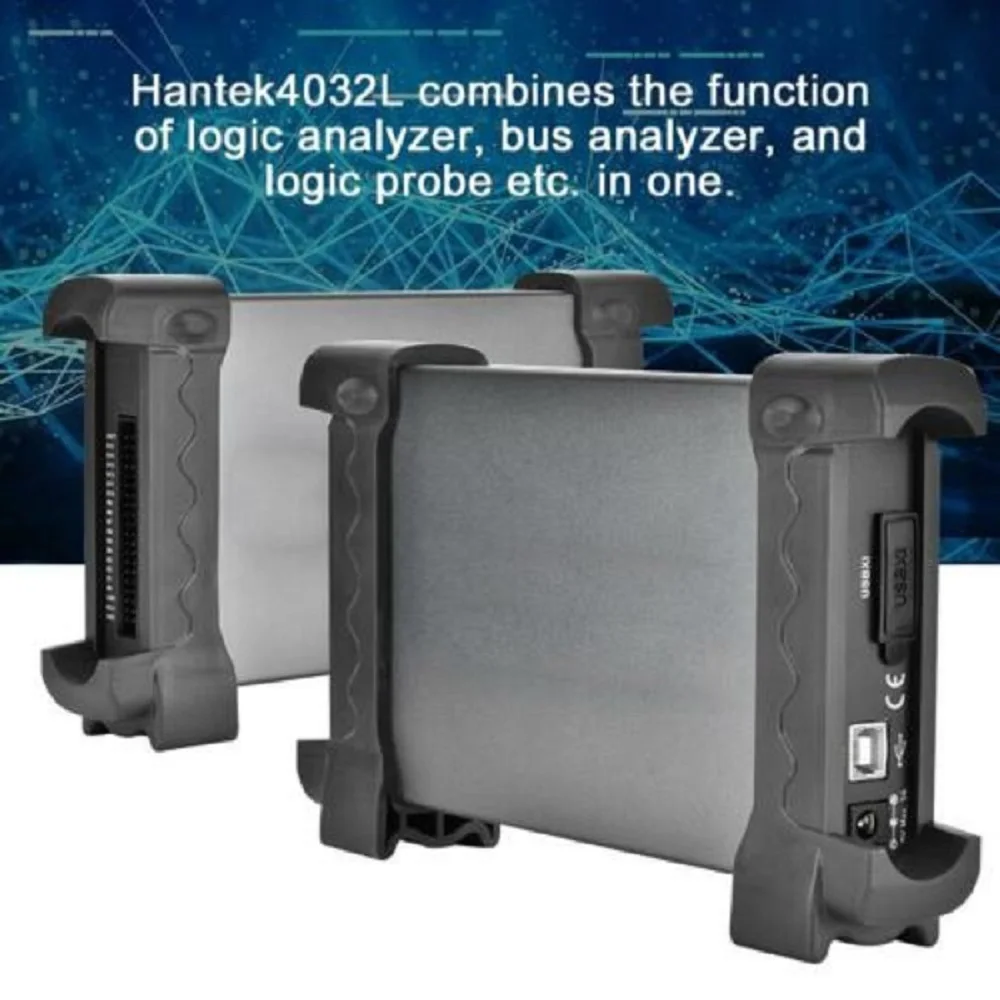Hantek 4032L цифровой USB PC логический анализатор 32CH 200K 400MSa/s USB AC100V-240V