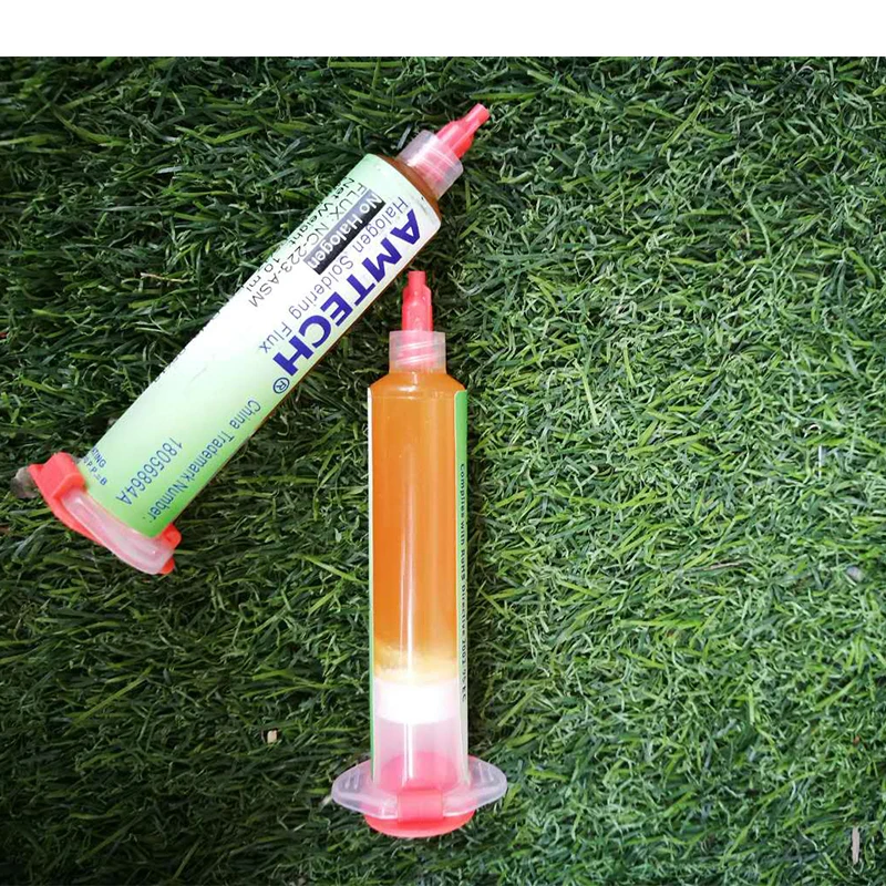 Solder paste Amtech Nc 223 asm 10cc 2Pcs/Lot Bga PCB Flux Paste Clean Solder Rma 223 SMD Soldering Paste Flux Bga reballing|flux bga|soldering paste fluxpaste flux - AliExpress