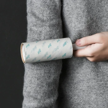 

Portable Drum Type Clothing Dusting Sticky Hair Foldable Hair Remover Dust Paper Clothes Cleaning Sticky Hair