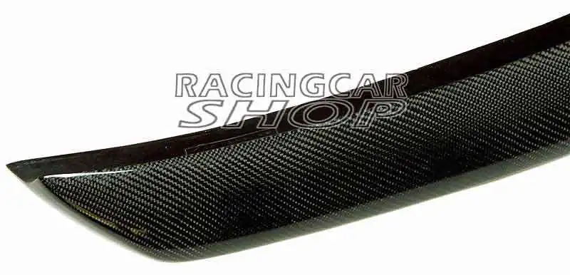 V STYLE REAL CARBON FIBER TRUNK LIP SPOILER Fit For MERCEDES BENZ W204 4DOOR SEDAN C63 C300 C350 C63 08-12