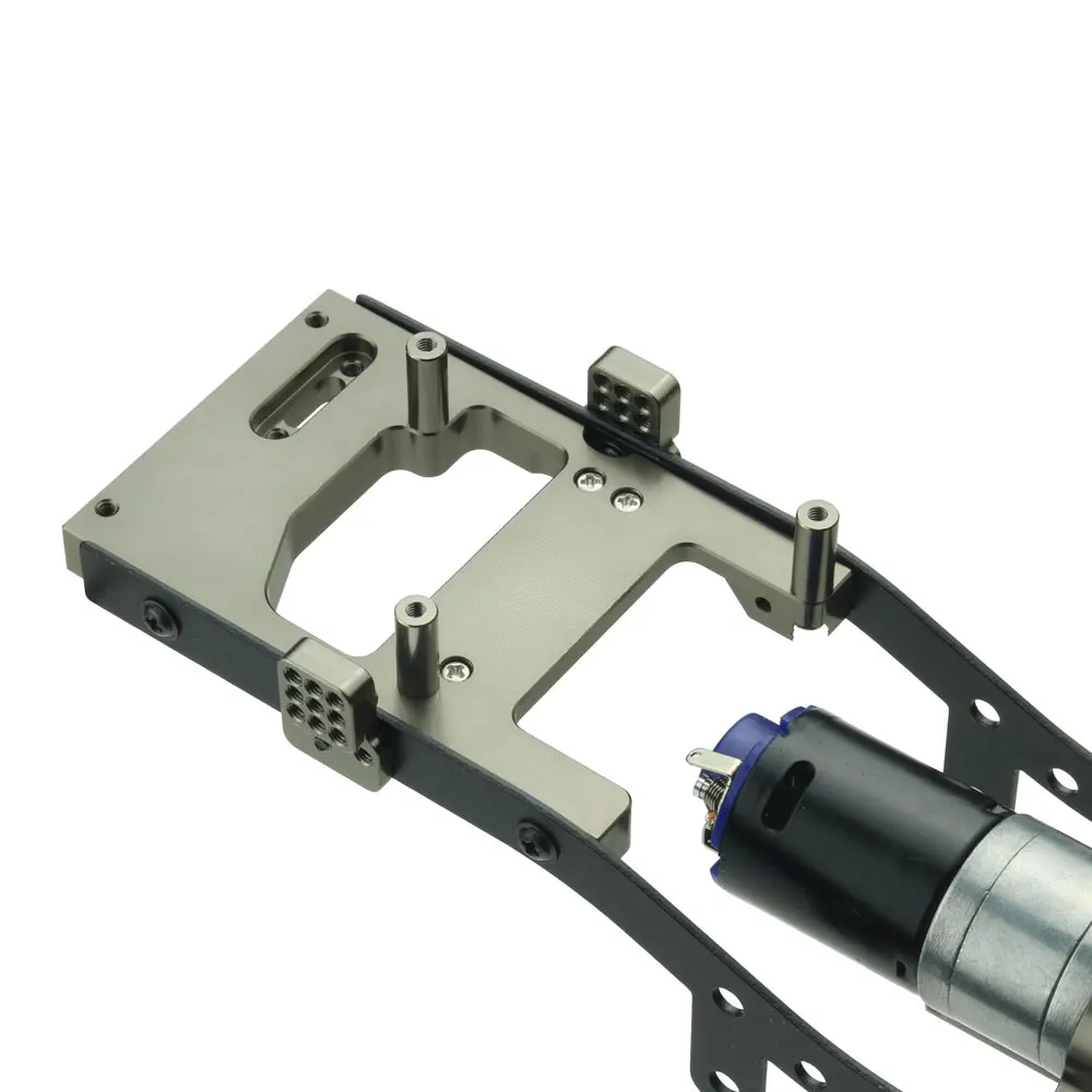 Aluminium legierung Servo Feste Halterung Für Wpl C24 C14 B16 B36 1/16 RC Auto MN D90 99s Upgrade metall Ersatzteile – Detail 5