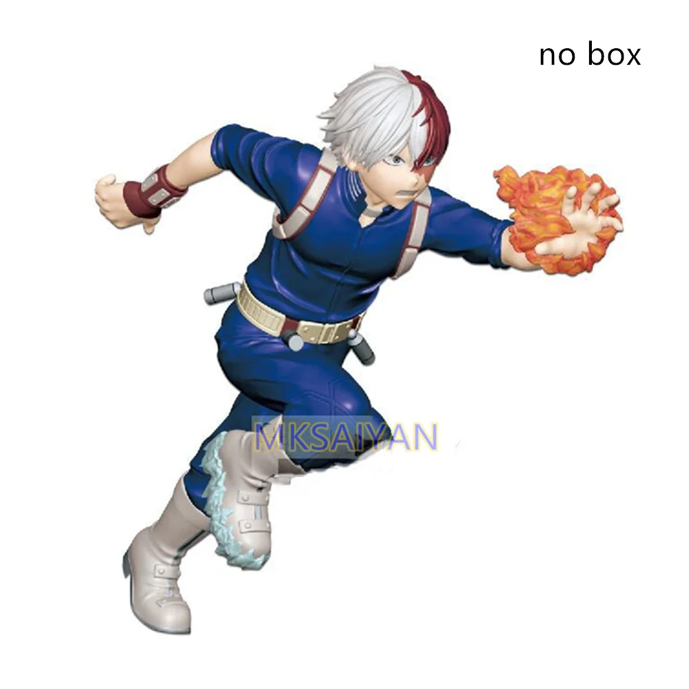 My Hero Academy Boku no Hero academic Аниме фигурки мидория изуку Todoroki Shoto Bakugou Katsuki Figma ROS фигурка игрушка - Цвет: Todoroki no box