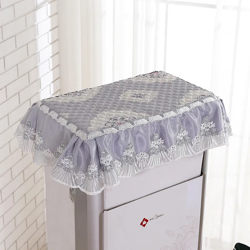 

Cross Border Moist Wholesale Fabric Lace Air Conditioner Cover Party Cabinet Dust Cover Case Vertical Type Boot Does Not Take on