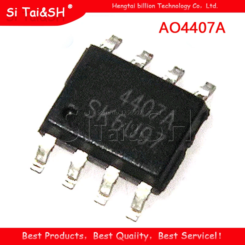 10 шт./лот AO4407A 4407A МОП-транзистор (металлический оксид полупроводниковый полевой