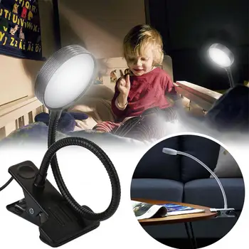 

Flexible Dimmable Clip On Tattoo Lamp With Clamp USB LED Lamp Eye Protection Desk Lamp Eyebrow Makeup Illuminator Equipment Tool