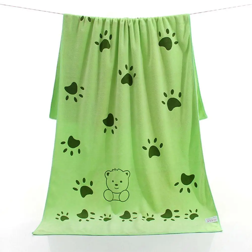 Ankle green 70*140 см супер-Размер микрофибра сильные поглощающие воды банные полотенца для домашних животных полотенца для собак золотой ретривер Тедди общий Лидер продаж - Цвет: Ankle green