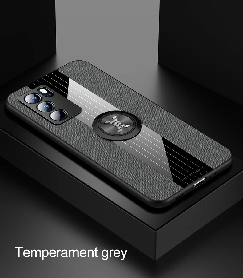 Phone Case For OPPO Reno 6 5 A74 F19 K9 A54 F19 PRO PLUS Realme V13 X7Pro GT find X3 Pro Cover Ultra Soft Fabric TPU Back Funda