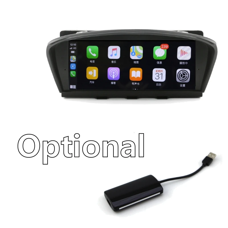 Car Multimedia For BMW 5 Series E60 E61 2003 2004 2005 2006 2007 2008 2009 2010 CarPlay TPMS GPS Audio Radio Navigation NAVI