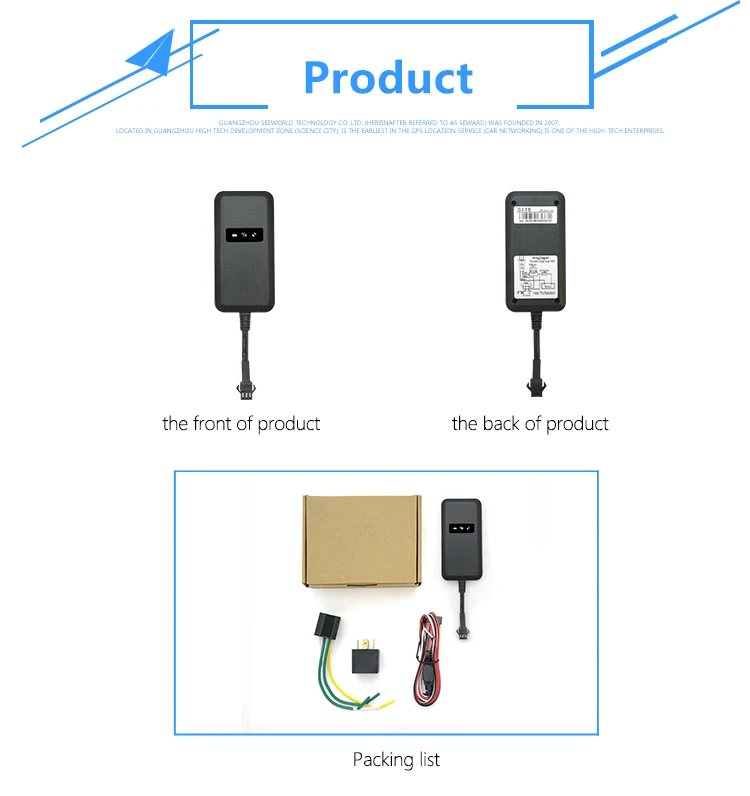 SEEWORLD S116 мини автомобиль gps трекер Водонепроницаемый GSM/GPRS/gps устройство слежения с gps система слежения