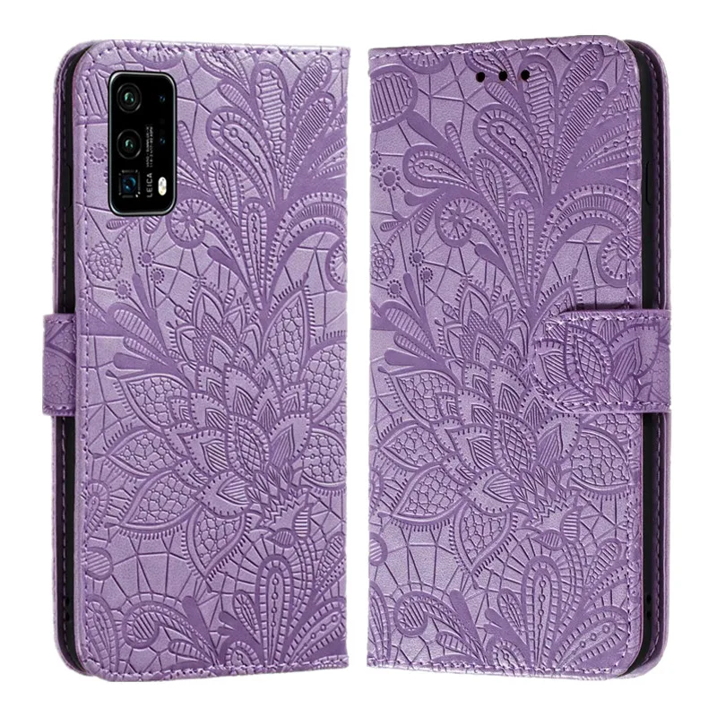 Кожаный чехол книжка для Huawei Y5p Nova 5T 6 SE 9A Honor 9X 10i 20 S бумажник P40 Pro P30 lite e Mate