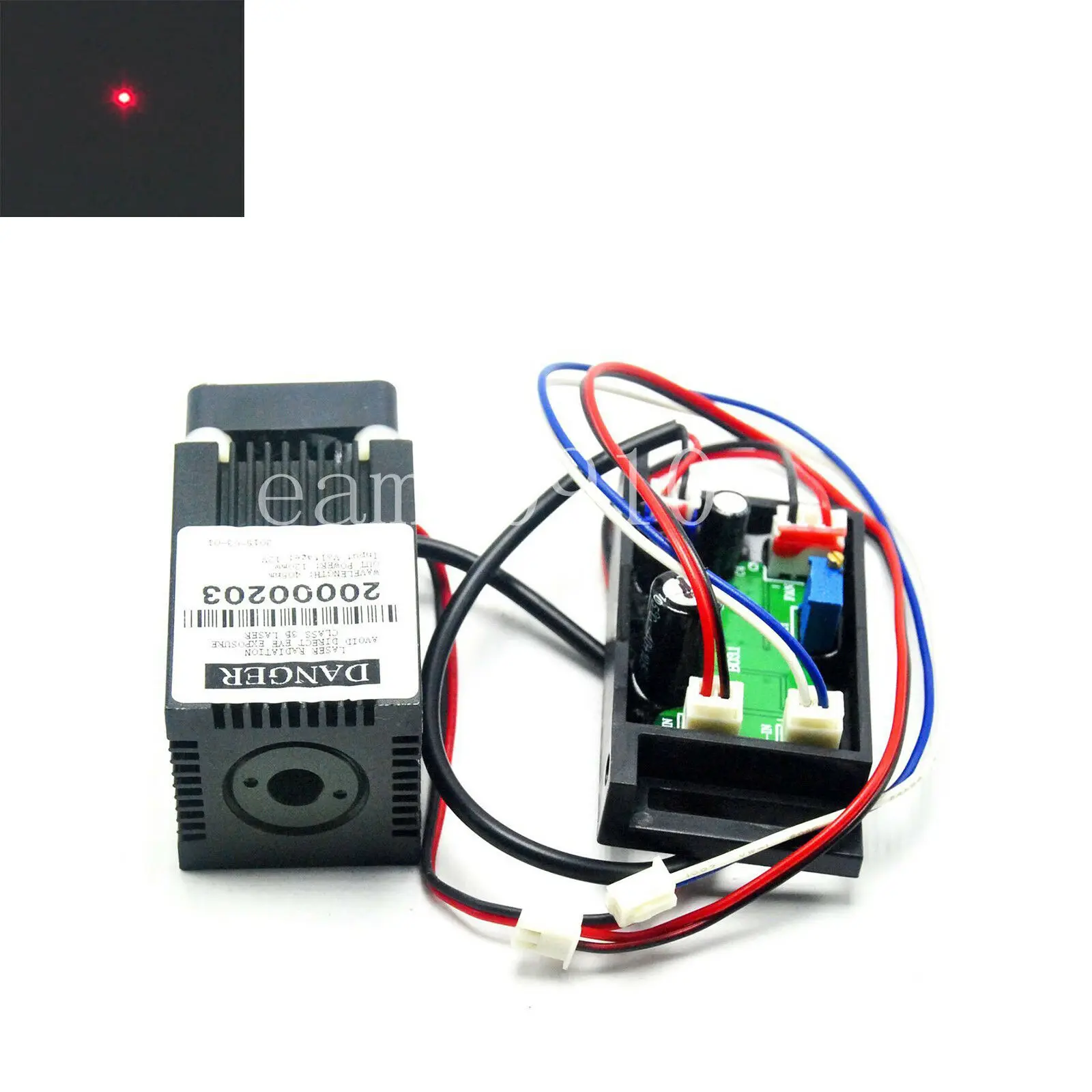 

Red Laser Lights 650nm 150mw Line Beam Laser Module w 5V Adapter