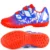 Мода Shinny Kids Soccer Shoes Indoor Hook-Loop Futsal Shoes Letter Pringting Short Spike Football Shoes Kids futbol 2020 kids