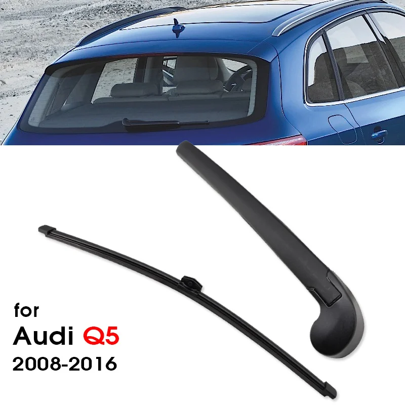 Car Wiper Blade Rear Back Window Windshield Wipers Auto Accessories For Audi Q5 2008 2009 2010 2011 2012 2013 2014 2015 2016 car decals