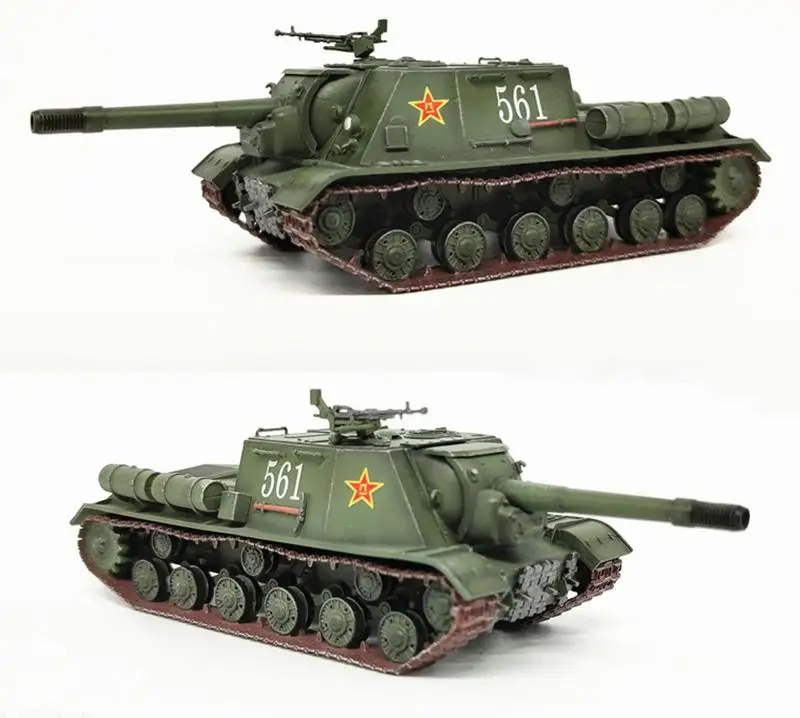 3R советская ISU-152 самоходный штурмовой пистолет Китай № 561 Танк 1/72 Готовая модель танка
