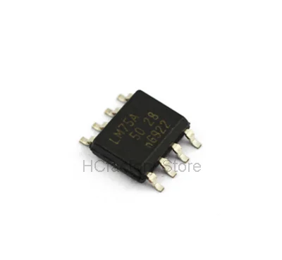 NEW Original10pcs/lot LM75 LM75A LM75AD SOP-8 Digital temperature sensor ICWholesale one-stop distribution list new original50pcs lm358dr sop8 lm358 sop lm358dt sop 8 smd lm358dr2g and icwholesale one stop distribution list