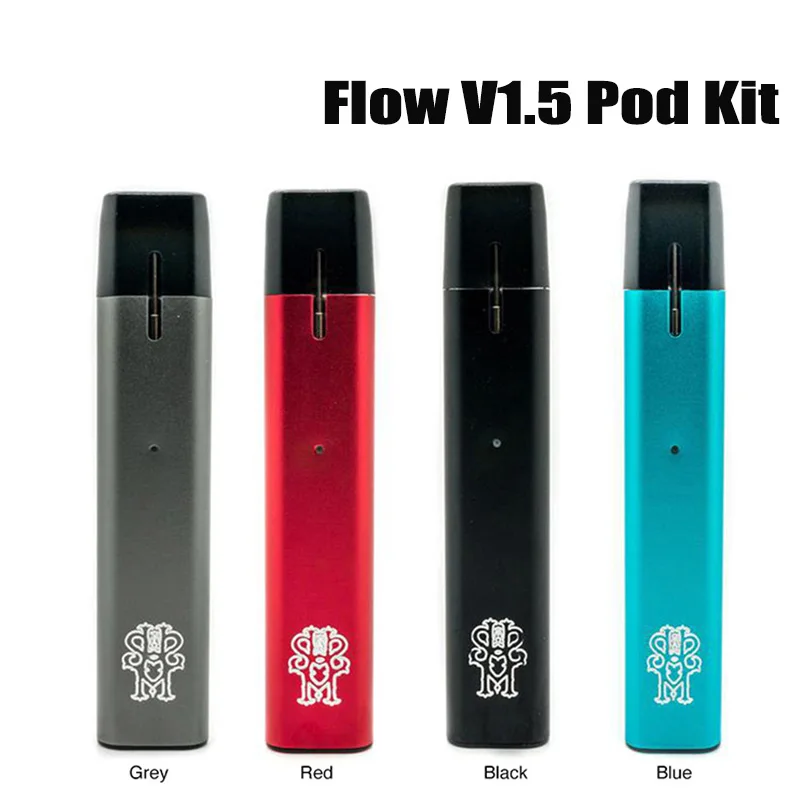 

asMODus Flow v1.5 Pod Kit with 500mAh Built-in Battery & 2ml Pod Cartridge Electronic Cigarette Kit