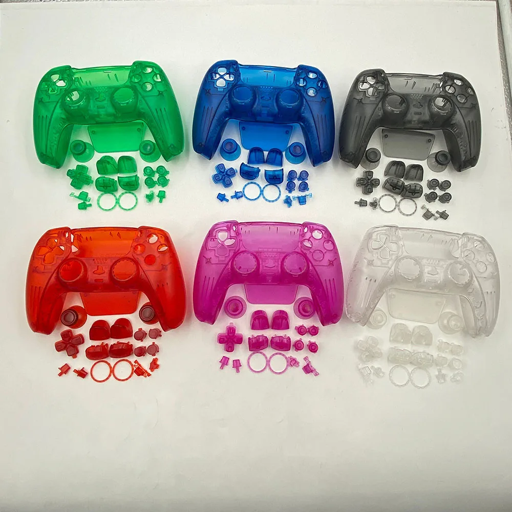 Colorful For Playstation 5 Ps5 Controller Housing Shell Cover Case W Buttons For Dualsense Ps 5 Accessories Aliexpress