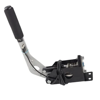 

USB Handbrake Shaft Effect Control Easy Install Racing Games Simulators Accessories Parts CNC Aluminum Clamp Drift PC G25 G29