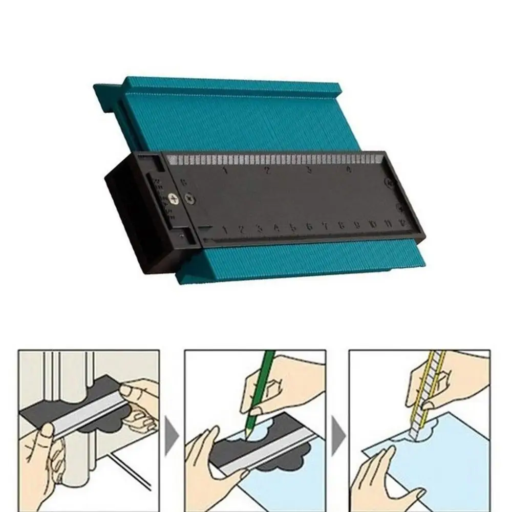 Контурный измерительный инструмент профиль копировальная линейка многофункциональные деревообрабатывающие инструменты неправильный контурный датчик