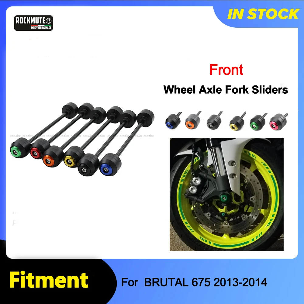 

Круглая передняя ось для мотоцикла MV augsta жестокость 675 2013-2014 слайдеры вилки защита колес