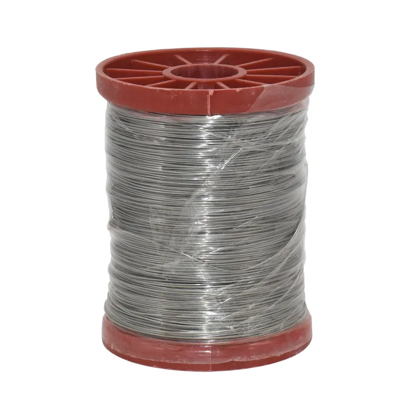 1 Roll 0.5mm 500g Stainless Steel/Iron Wire for Beekeeping Beehive Frames Foundation Tool Beekeeping Equipment