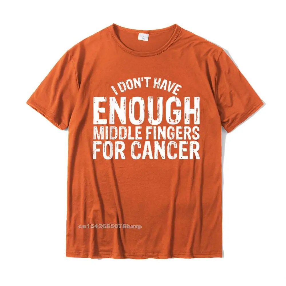 Normal Short Sleeve Tops Tees Summer/Fall Round Collar All Cotton Men Tshirts Street Normal Tee Shirts On Sale Funny Chemo Chemotherapy Battle Cancer T-Shirt__2707. orange