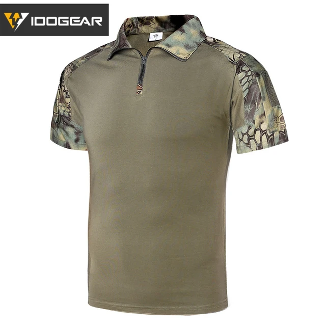 IDOGEAR Outdoor Short Sleeve Polo Shirt 