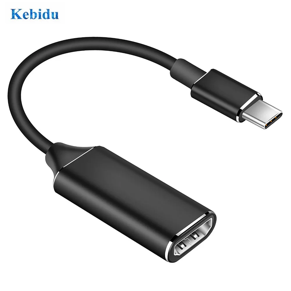 Usb адаптер Kebidu Type C HDMI USB 3 1 конвертер Папа мама для MacBook2016/Huawei Matebook/Smasung S8|Кабели HDMI| |