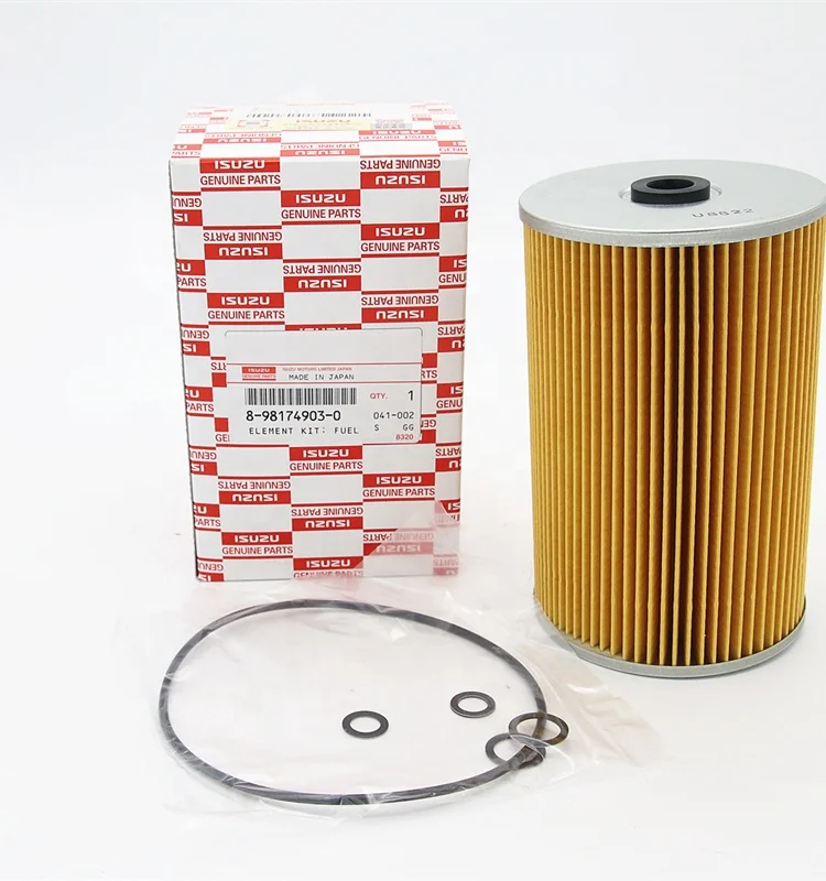 

6BG1 4BD1 4JB1 4JG2 6WF1 6HE1 6HK1 4HK1 Diesel Engine Fuel Filter 8-98174903-0 8981749030 CXZ81 CXZ51 FVR FVZ