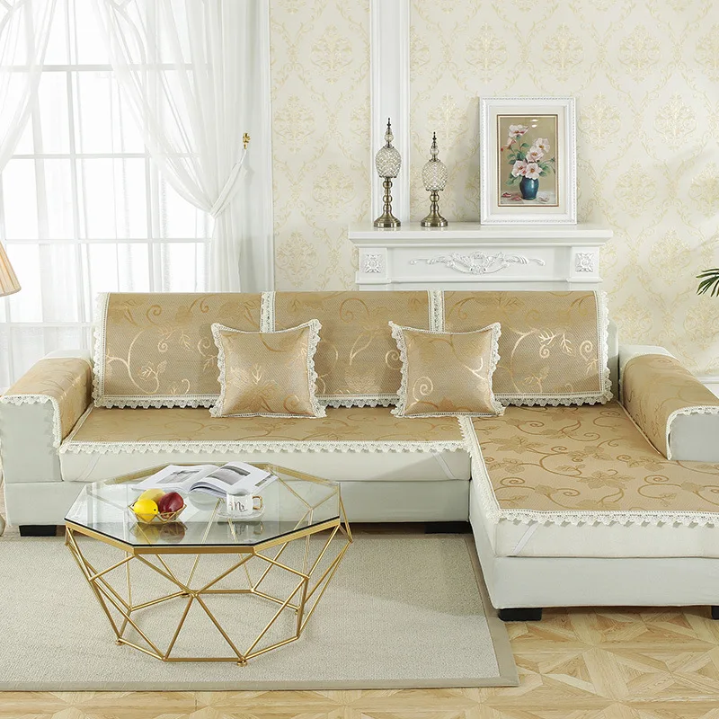 

Summer Ice Rattan Sofa Pad Window Cushion Sofa Cushion Ice Teng Viscose Hot Sales Sofa Coaster