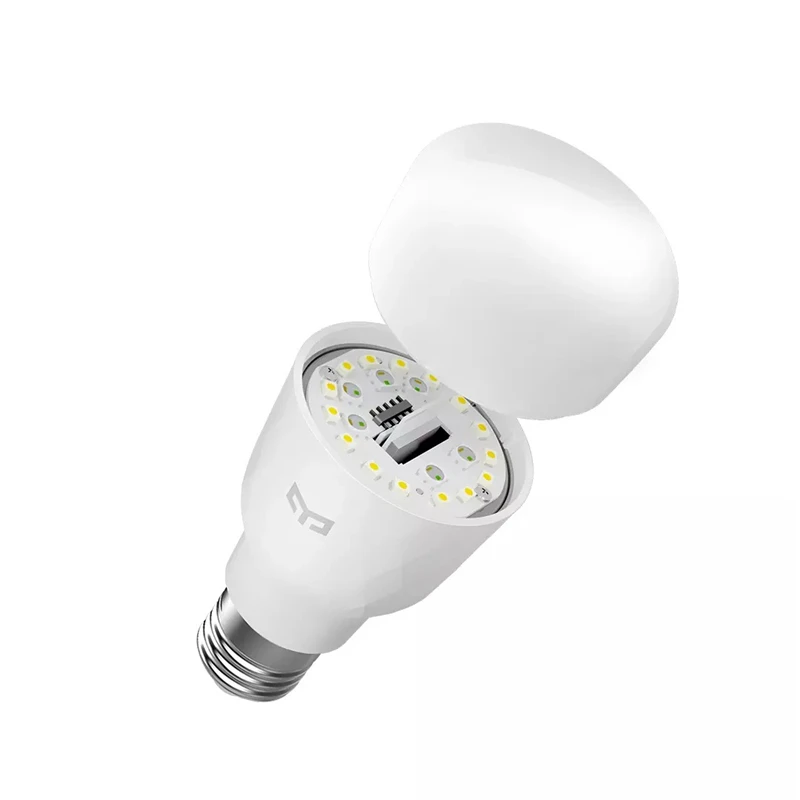 Yeelight 1S YLDP13YL E26 E27 8,5 Вт RBGW умный светодиодный светильник работает с Mijia Homekit AC100-240V для настольного напольного стола